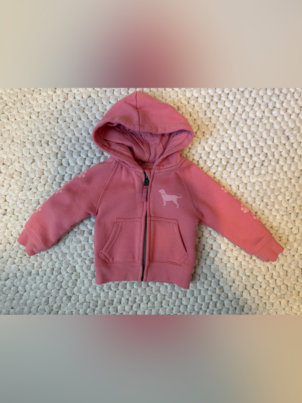The Black Dog Hooded Zip-Up Sweatshirt 6m